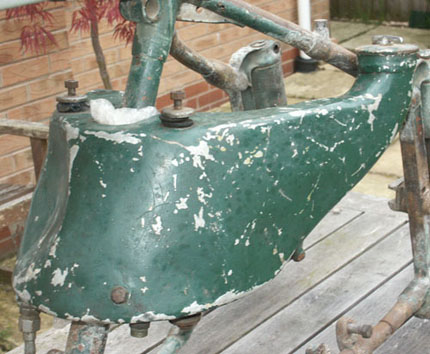 Alloy Oil Tank for 1950 Manx